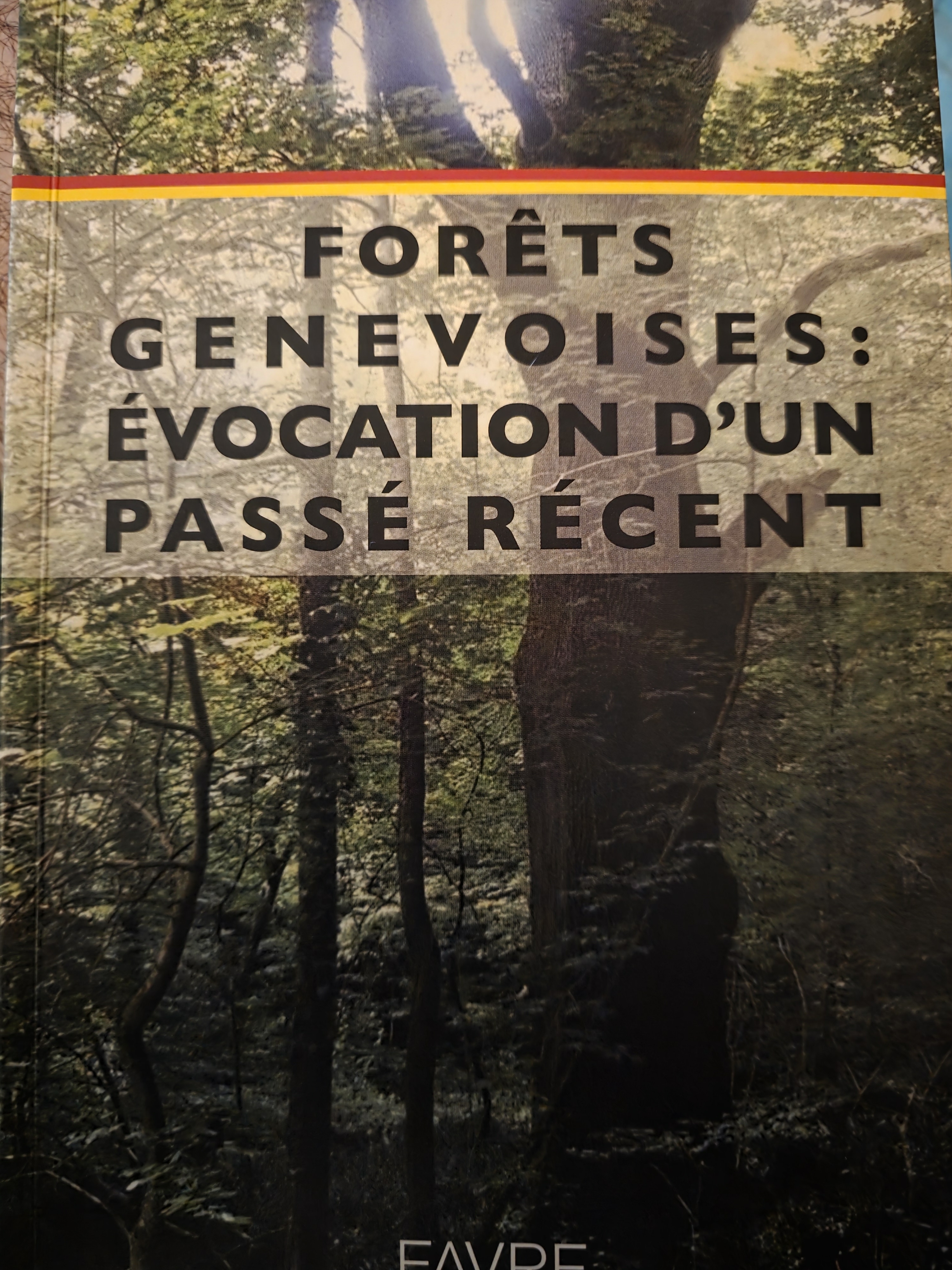 Couverture de Forêts genevoises